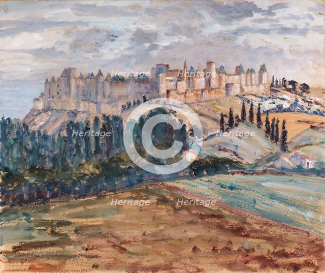 Ancient Castle, 1903. Creator: Georgette Agutte.