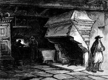 Ancient chimney, time of Francis I., Morlaix, Brittany, 1871. Creator: Unknown