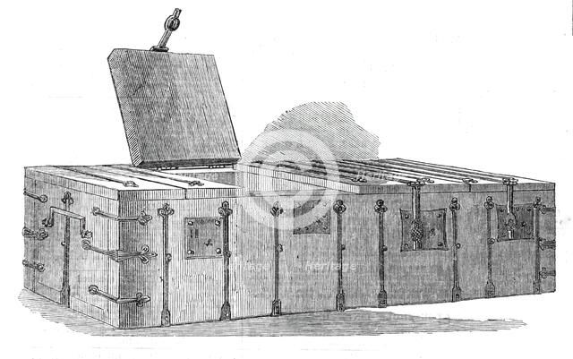 Ancient "cist", found in Westminster Abbey, 1860. Creator: Unknown.