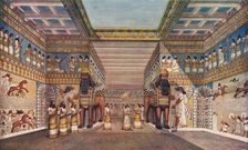 Ancient civilisation: within the palace of an Assyrian king, 1907