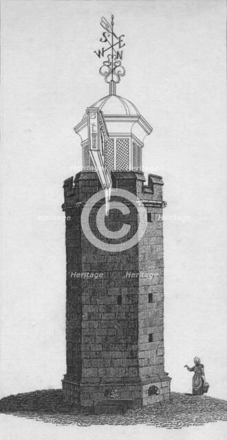 'Ancient Conduit in the High Street, Maidstone, Kent, 1786', 1807. Artist: H Burgess.