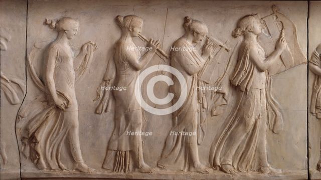 Ancient Drama Scene, c1809. Creator: John Flaxman.