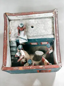 Ancient Egyptian tomb model, 22nd-19th century BC