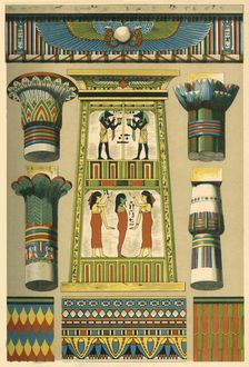 Ancient Egyptian decoration, (1898). Creator: Unknown