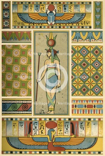 Ancient Egyptian decoration, (1898).  Creator: Unknown.
