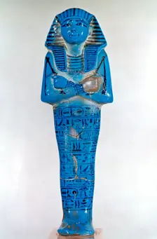 Ancient Egyptian funerary figurine, 13th-12th century BC