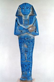 Ancient Egyptian funerary figurine, 13th-12th century BC