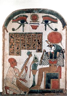 Ancient Egyptian stele, 11th-10th century BC