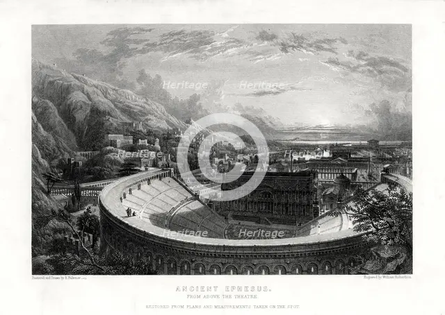 'Ancient Ephesus', Turkey, 1887. Artist: William Richardson