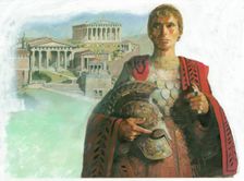 Ancient Greek warrior and/or statesman, 1990s. Artist: Ivan Lapper
