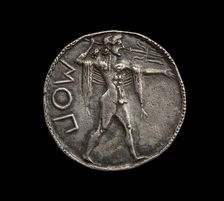 Ancient Greek incuse silver coin, 510-530