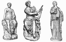Ancient Greek muses of music and dance