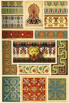 Ancient Greek polychrome architecture, (1898). Creator: Unknown