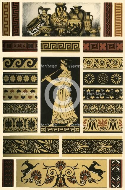Ancient Greek pottery, (1898). Creator: Unknown.