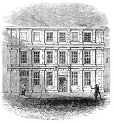 Ancient mansion, Gravel-lane, 1844. Creator: Unknown