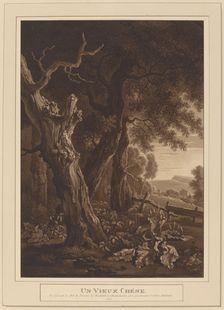 Ancient Oaks in a Landscape, 1792. Creator: Wilhelm von Kobell