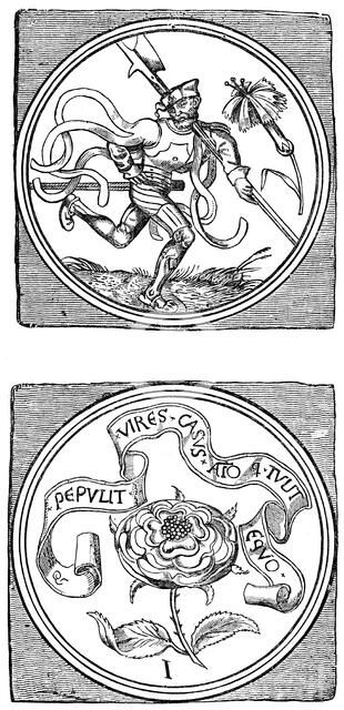 Ancient Playing Cards: Knave and Ace, (1833). Artist: Unknown