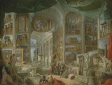 Ancient Rome, 1757. Creator: Giovanni Paolo Panini