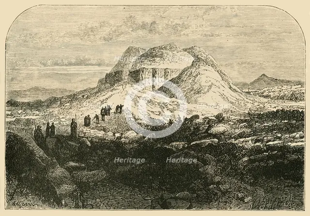 'Ancient Ruins at Mugher', 1890.   Creator: Unknown.