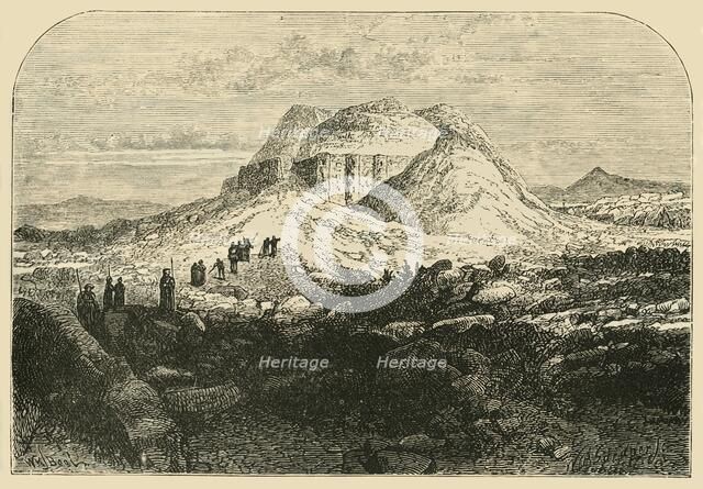 'Ancient Ruins at Mugher', 1890.   Creator: Unknown.