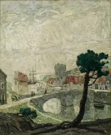 Ancient Seaport, 1921. Creator: Max Bohm