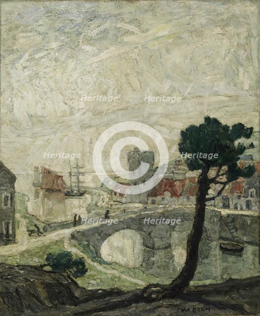 Ancient Seaport, 1921. Creator: Max Bohm.