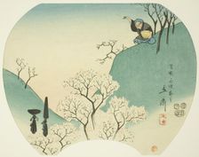 Ancient Story of the Old Man Who Made the Trees Blossom, 1853. Creator: Ando Hiroshige