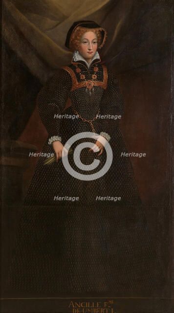 Ancilla, wife of Humbert I of Savoy. Artist: Anonymous 