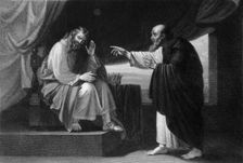And Nathan said to David, Thou art the man c1840. Creator: George Presbury