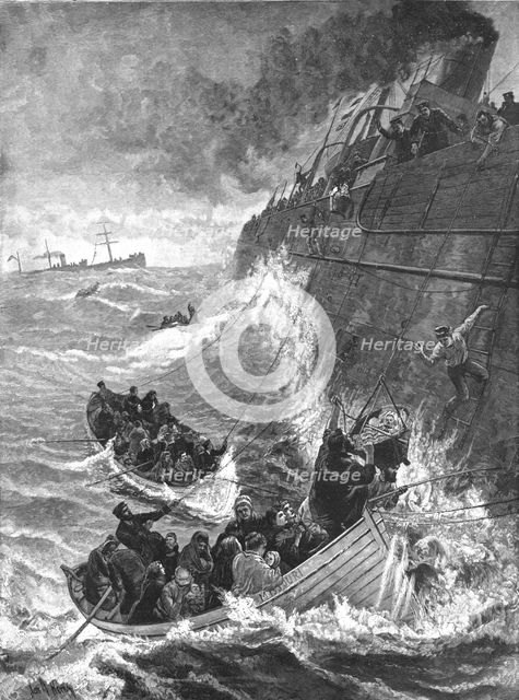 ''" And Every Soul Was Saved" ; after T.M.Hemy', 1891. Creator: Thomas M M Hemy.