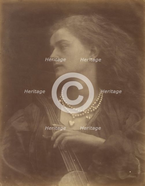 And Enid Sang, September 1874 . Creator: Julia Margaret Cameron.