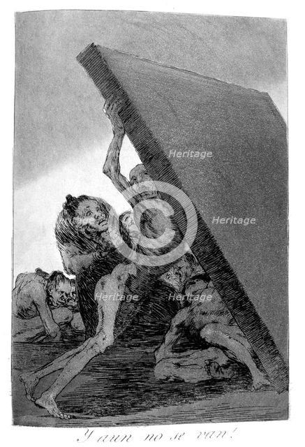 'And still they don't go!', 1799. Artist: Francisco Goya