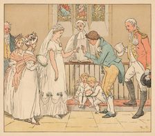 ...and she very imprudently married the Barber c1885, (1934). Creator: Randolph Caldecott