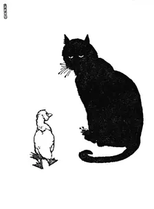 And The Cat Said, Can You Purr?, c1930. Artist: W Heath Robinson