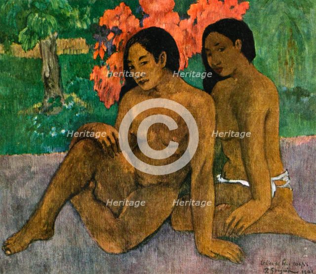 'And the Gold of their Bodies', 1901 (1939).Artist: Paul Gauguin