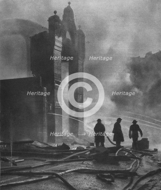 'And the heat of Battle.', 1941 (1942). Artist: Unknown.