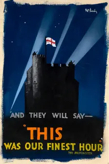 And They Will Say - This Was Our Finest Hour World War II poster, c1939-c1945. Creator: Patrick Keely
