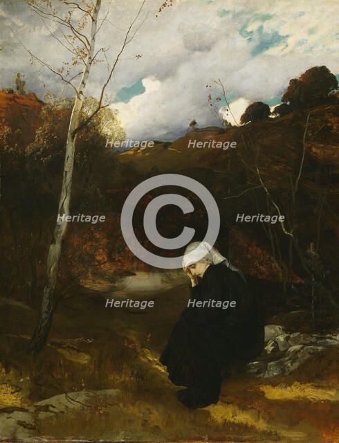 Andante. Autumn Evening , 1879. Creator: Eilif Peterssen.