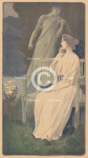 Andante Nocturne , ca 1897. Creator: Gorguet, Auguste-François (1862-1927).