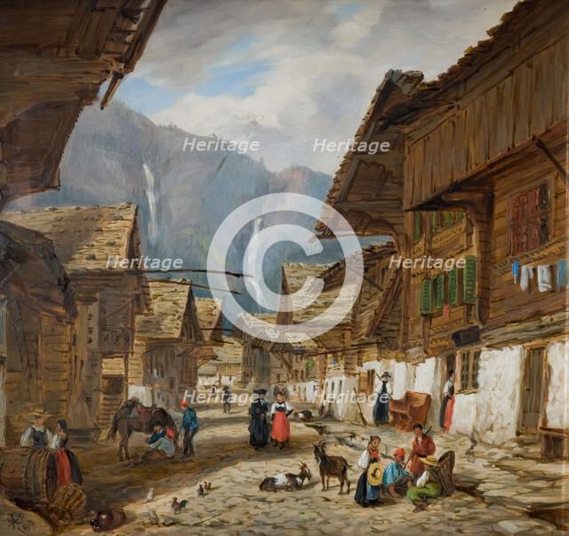 Andermatt, Switzerland, 1880. Creator: Hopkins Horsley Hobday Horsley.