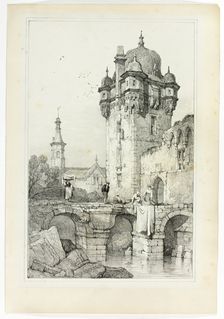 Andernach, 1833. Creator: Samuel Prout
