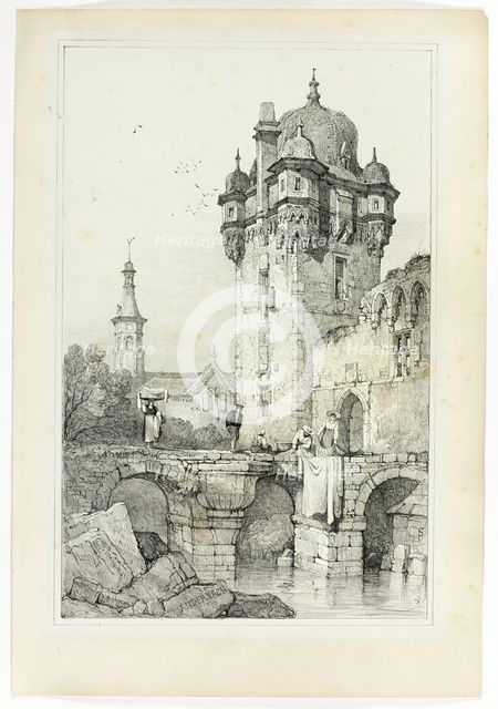 Andernach, 1833. Creator: Samuel Prout.