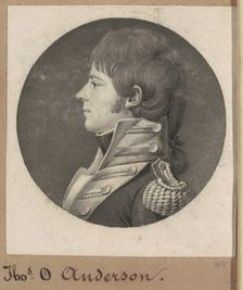 Anderson, 1808. Creator: Charles Balthazar Julien Févret de Saint-Mémin
