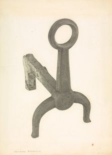 Andiron, 1935/1942. Creator: Salvatore Borrazzo