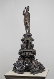Andiron with Figure of Mars, 1565/1607. Creator: Unknown