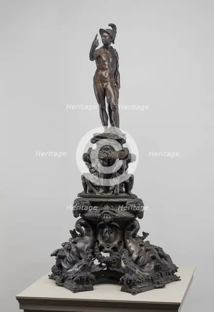 Andiron with Figure of Mars, 1565/1607. Creator: Unknown.