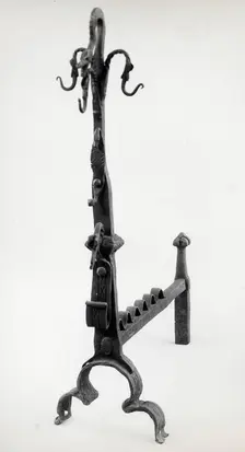 Andiron, Italian, 14th century. Creator: Unknown