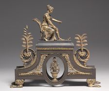 Andiron Pair , c. 1790-1800. Creator: Unknown