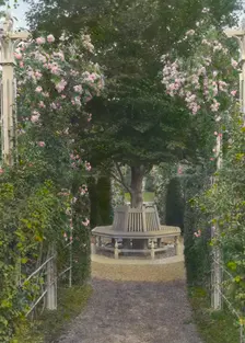 "Andorra," William Warner Harper house, Wyndmoor, Springfield Township, Pennsylvania, 1919. Creator: Frances Benjamin Johnston