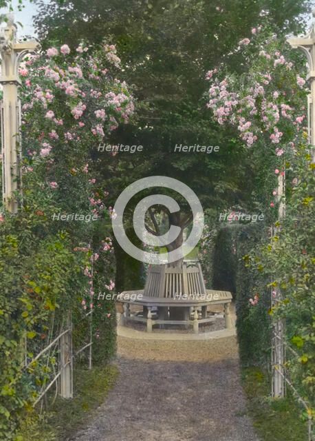 "Andorra," William Warner Harper house, Wyndmoor, Springfield Township, Pennsylvania, 1919. Creator: Frances Benjamin Johnston.